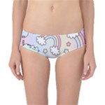 Pusheen Carebears Bears Cat Colorful Cute Pastel Pattern Classic Bikini Bottoms