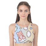 Pusheen Carebears Bears Cat Colorful Cute Pastel Pattern Tank Bikini Top