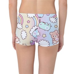 Reversible Boyleg Bikini Bottoms Inside Back Reversible Boyleg Bikini Bottoms Inside Back