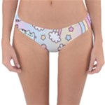 Pusheen Carebears Bears Cat Colorful Cute Pastel Pattern Reversible Hipster Bikini Bottoms