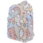 Pusheen Carebears Bears Cat Colorful Cute Pastel Pattern Classic Backpack