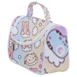 Pusheen Carebears Bears Cat Colorful Cute Pastel Pattern Satchel Handbag