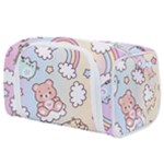 Pusheen Carebears Bears Cat Colorful Cute Pastel Pattern Toiletries Pouch