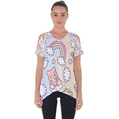 Cut Out Side Drop T-Shirt 