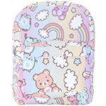 Pusheen Carebears Bears Cat Colorful Cute Pastel Pattern Full Print Backpack