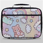 Pusheen Carebears Bears Cat Colorful Cute Pastel Pattern Full Print Lunch Bag