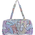 Pusheen Carebears Bears Cat Colorful Cute Pastel Pattern Multi Function Bag