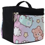 Pusheen Carebears Bears Cat Colorful Cute Pastel Pattern Make Up Travel Bag (Big)