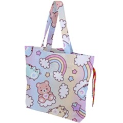Drawstring Tote Bag 