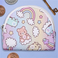 Horseshoe Style Canvas Pouch 