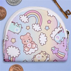 Horseshoe Style Canvas Pouch 