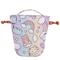 Drawstring Bucket Bag 