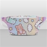 Pusheen Carebears Bears Cat Colorful Cute Pastel Pattern Waist Bag 