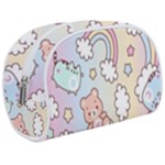 Pusheen Carebears Bears Cat Colorful Cute Pastel Pattern Make Up Case (Medium)