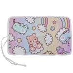 Pusheen Carebears Bears Cat Colorful Cute Pastel Pattern Pen Storage Case (S)