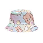 Pusheen Carebears Bears Cat Colorful Cute Pastel Pattern Inside Out Bucket Hat