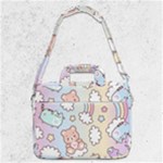 Pusheen Carebears Bears Cat Colorful Cute Pastel Pattern MacBook Pro 13  Shoulder Laptop Bag 