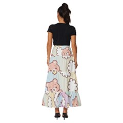 Tiered Ruffle Maxi Skirt 