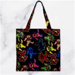 Bears Colors Dead Head Deadhead Grateful Dead Zipper Grocery Tote Bag