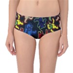 Bears Colors Dead Head Deadhead Grateful Dead Mid-Waist Bikini Bottoms