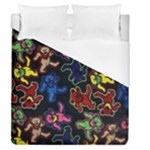 Bears Colors Dead Head Deadhead Grateful Dead Duvet Cover (Queen Size)