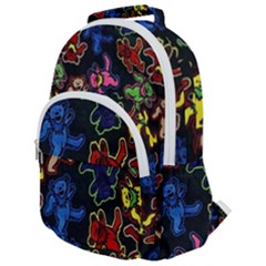 Rounded Multi Pocket Backpack 