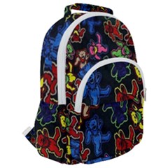 Rounded Multi Pocket Backpack 