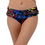 Bears Colors Dead Head Deadhead Grateful Dead Frill Bikini Bottoms