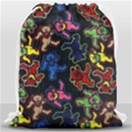 Bears Colors Dead Head Deadhead Grateful Dead Drawstring Bag (Large)