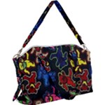 Bears Colors Dead Head Deadhead Grateful Dead Canvas Crossbody Bag