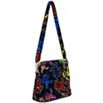 Bears Colors Dead Head Deadhead Grateful Dead Zipper Messenger Bag