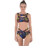 Bears Colors Dead Head Deadhead Grateful Dead Bandaged Up Bikini Set 