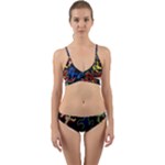 Bears Colors Dead Head Deadhead Grateful Dead Wrap Around Bikini Set