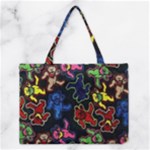 Bears Colors Dead Head Deadhead Grateful Dead Medium Tote Bag