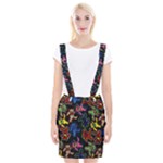 Bears Colors Dead Head Deadhead Grateful Dead Braces Suspender Skirt