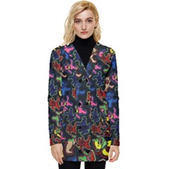 Button Up Hooded Coat  