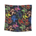 Bears Colors Dead Head Deadhead Grateful Dead Square Tapestry (Small)