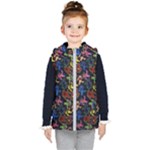 Bears Colors Dead Head Deadhead Grateful Dead Kids  Hooded Puffer Vest