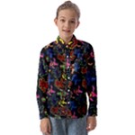 Bears Colors Dead Head Deadhead Grateful Dead Kids  Long Sleeve Shirt