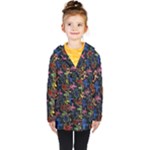 Bears Colors Dead Head Deadhead Grateful Dead Kids  Double Breasted Button Coat