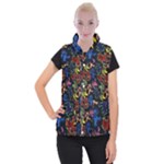 Bears Colors Dead Head Deadhead Grateful Dead Women s Button Up Vest