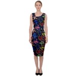 Bears Colors Dead Head Deadhead Grateful Dead Sleeveless Pencil Dress