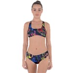 Bears Colors Dead Head Deadhead Grateful Dead Criss Cross Bikini Set