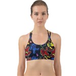 Bears Colors Dead Head Deadhead Grateful Dead Back Web Sports Bra