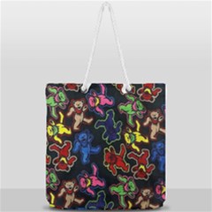 Full Print Rope Handle Tote (Large) 