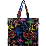 Bears Colors Dead Head Deadhead Grateful Dead Canvas Travel Bag