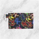 Bears Colors Dead Head Deadhead Grateful Dead Canvas Cosmetic Bag (Small)