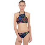 Bears Colors Dead Head Deadhead Grateful Dead Racer Front Bikini Set