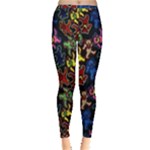 Bears Colors Dead Head Deadhead Grateful Dead Inside Out Leggings