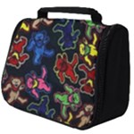 Bears Colors Dead Head Deadhead Grateful Dead Full Print Travel Pouch (Big)